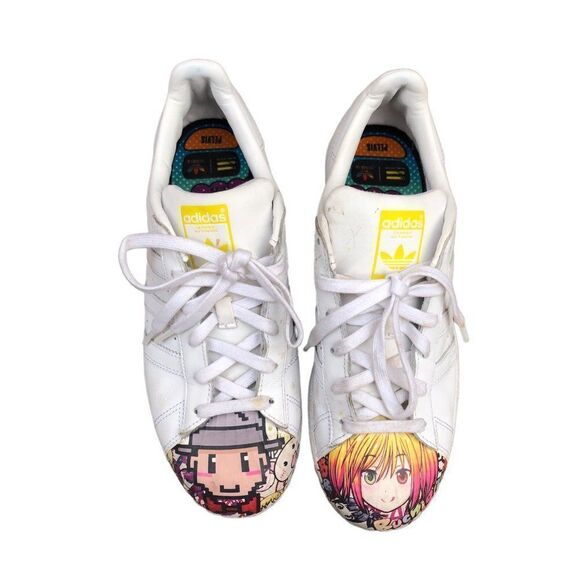 RARE 2015 Adidas X Pharrell Williams Superstar Supershell Size 7 - Picture 15 of 16